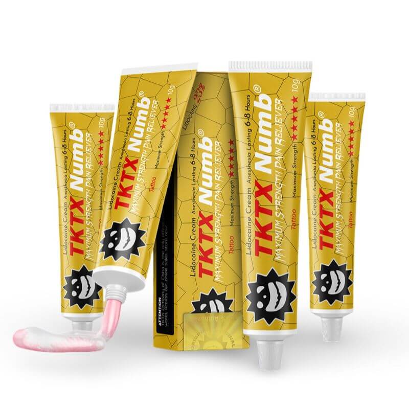 TKTX Verdovende Creme Goud - Afbeelding 2